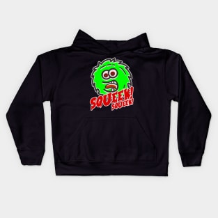 Squeek Cute Green Monster Birthday Gift Kids Hoodie